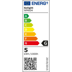 Solight LED světelný pás, 5m, SMD5050 60LED/m, 14,4W/m, IP65, studená bílá