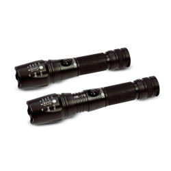 Solight profesionální nabíjecí LED svítilna, T6 XML Cree LED, 600lm, Li-Ion