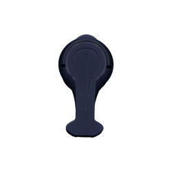 Solight zástrčka lomená, nízký profil od stěny, IP20, černá