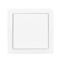 Solight vypínač Slim č. 7 křížový, bílý