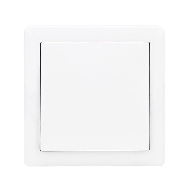 Solight vypínač Slim č. 7 křížový, bílý