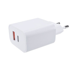 Solight USB A+C 20W fast charger