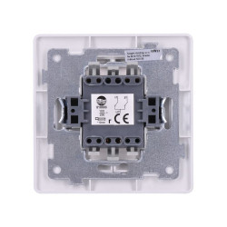 Solight vypínač Slim č. 5 sériový - lustrový, bílý