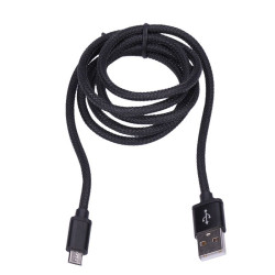 Solight USB kabel, USB 2.0 A konektor - USB B micro konektor, blistr, 1m