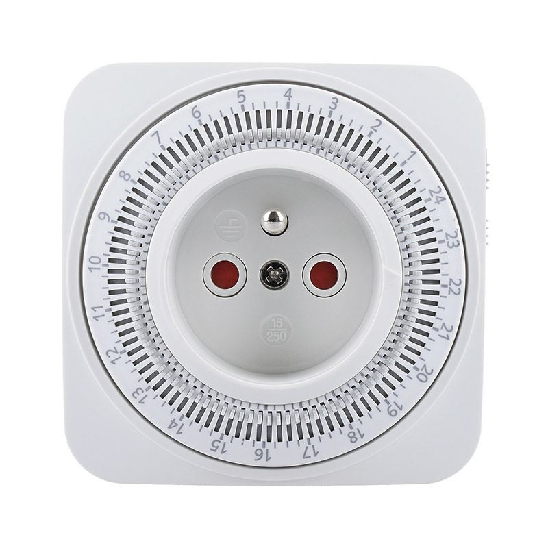 Solight časový spínač, 24 h., vypínač, 1 režim