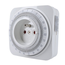 Solight časový spínač, 24 h., vypínač, 1 režim