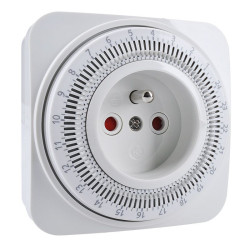 Solight časový spínač, 24 h., vypínač, 1 režim