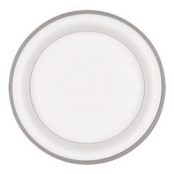 Solight LED stropní světlo kulaté Treviso, 48W, 2880lm, stmívatelné, dálkové ovládání, šedá