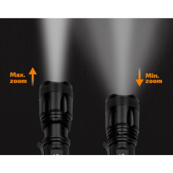 Solight nabíjecí LED svítilna, 600lm, XM-L2 T6, fokus, 2200mAh Li-Ion, USB nabíjení