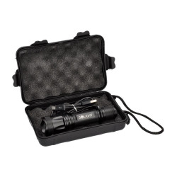 Solight nabíjecí LED svítilna, 600lm, XM-L2 T6, fokus, 2200mAh Li-Ion, USB nabíjení