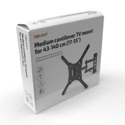 Solight střední konzolový držák pro ploché TV, 43cm - 140cm (17'' - 55'')