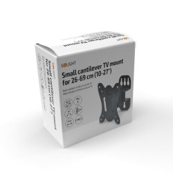 Solight malý naklápěcí držák pro ploché TV, 26cm - 69cm (10'' - 27'')