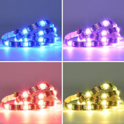 Solight LED WIFI smart RGB pásek pro TV, 4x50cm, USB