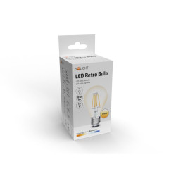 Solight LED žárovka retro, klasický tvar, 8W, E27, 3000K, 360°, 810lm