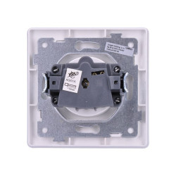 Solight zásuvka Slim, bílá