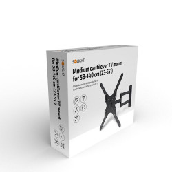 Solight střední konzolový držák pro ploché TV, 58cm - 140cm (23'' - 55'')