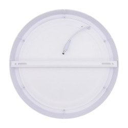 Solight LED mini panel CCT, přisazený, 24W, 1800lm, 3000K, 4000K, 6000K, kulatý