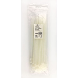 Solight vázací nylonové pásky, 3,6 x 250mm, natural, 100ks