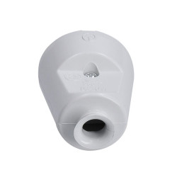 Solight zástrčka přímá, IP20, bílá