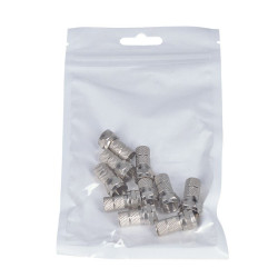 Solight anténní F-konektor, šroubovací, průměr: 6,5mm, 10ks, sáček