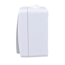 Solight vypínač do vlhka IP54, č. 1 jednopólový, šedý