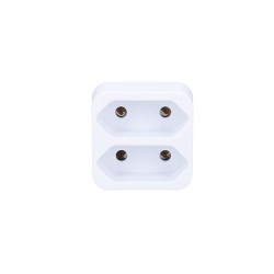 Solight rozbočka, 2x 2,5A, bílá