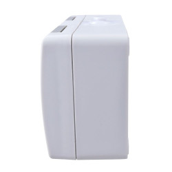 Solight dvojzásuvka do vlhka IP54, šedá