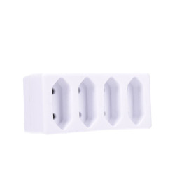 Solight rozbočka, 4x 2,5A, bílá