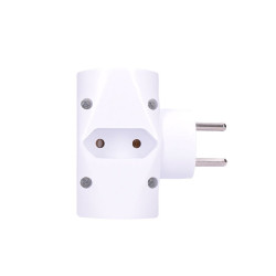 Solight rozbočka, 2,5A + 2x 10A, bílá