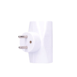 Solight rozbočka, 2,5A + 2x 10A, bílá