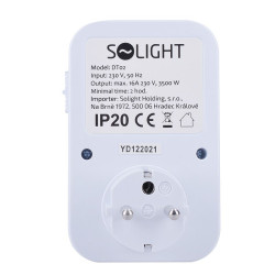 Solight časový spínač, týden, 1 režim