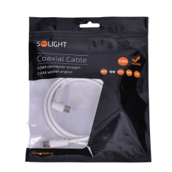 Solight účastnická šňůra, kombinované konektory, 1,5m, sáček