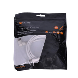 Solight účastnická šňůra, kombinované konektory, 2m, sáček