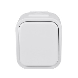 Solight vypínač do vlhka, jednopólový, bílý