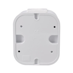 Solight zásuvka do vlhka s víčkem, bílá