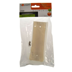 Solight držák vícenásobné zásuvky, 3 - 4 zásuvky