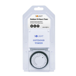 Solight časový spínač, venkovní, 24 h., 1 režim