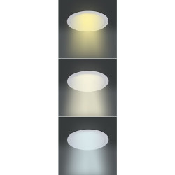 Solight LED mini panel CCT, podhledový, 24W, 1800lm, 3000K, 4000K, 6000K, kulatý