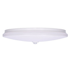 Solight LED stropní světlo PLAIN s PIR sensorem, 18W, 1260lm, 3000K, kulaté, 33cm