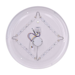 Solight LED stropní světlo PLAIN s PIR sensorem, 18W, 1260lm, 3000K, kulaté, 33cm