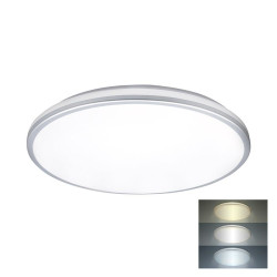 Solight LED osvětlení s ochranou proti vlhkosti, IP54, 24W, 2150lm, 3CCT, 38cm