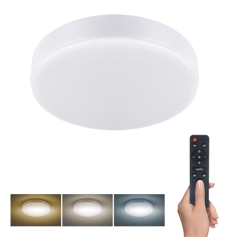 Solight LED osvětlení s dálkový ovladačem, 36W, 2160lm, 30cm, změna chromatičnosti, stmívatelné, bílá