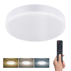Solight LED osvětlení s dálkový ovladačem, 50W, 3000lm, 40cm, změna chromatičnosti, stmívatelné, bílá