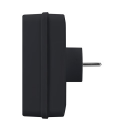 Solight Rozbočka, 4 x 10A, černá