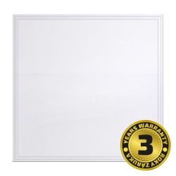 Solight LED světelný panel Backlit, 30W, 5100lm, 4000K, Philips, 60x60cm, 3 roky záruka, bílá barva