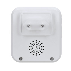 Solight Bezdrátový zvonek, do zásuvky, 200m, bílý, learning code