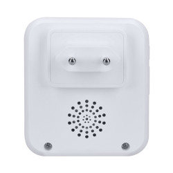 Solight Bezdrátový zvonek bezbateriový, do zásuvky, 150m, bílý, learning code