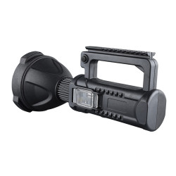 Solight LED ruční svítilna nabíjecí s power bankem, 800lm, Li-Ion, USB