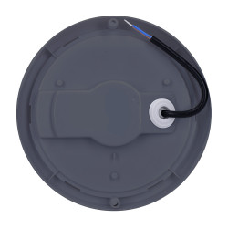 Solight LED venkovní osvětlení kulaté, 13W, 910lm, 4000K, IP54, 17cm, šedá barva