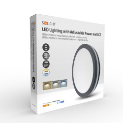 Solight LED osvětlení s nastavitelným výkonem a teplotou světla, 36/40/44W, max. 3740lm, 3CCT, IP65, 40cm